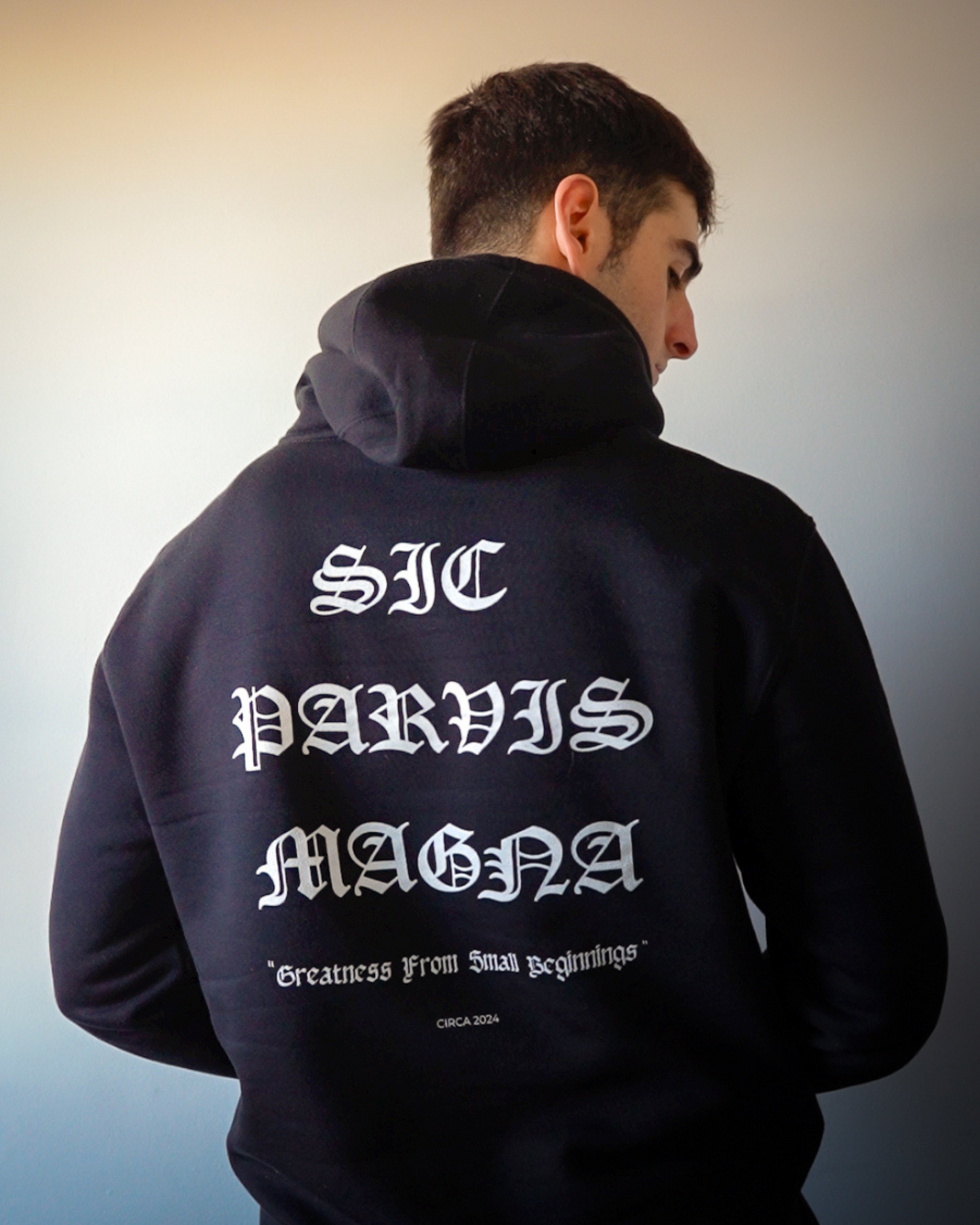 Sic Parvis Magna Hoodie